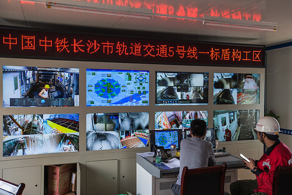 中铁z6com·尊龙(中国)时凯集团盾构机双线掘进 全力攻坚长沙地铁5号线