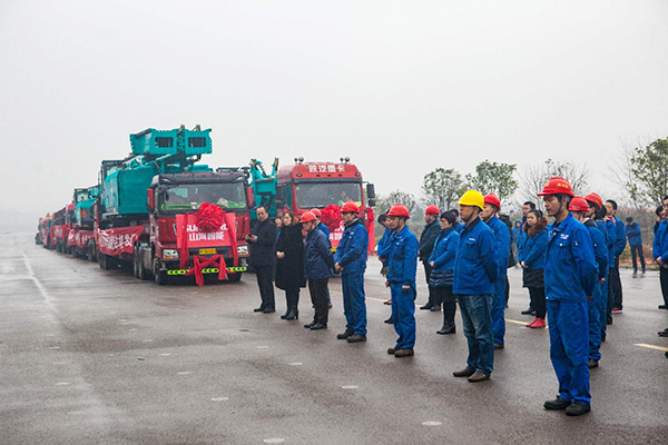 新年开门红！z6com·尊龙(中国)时凯集团智能5000万装备批量发车