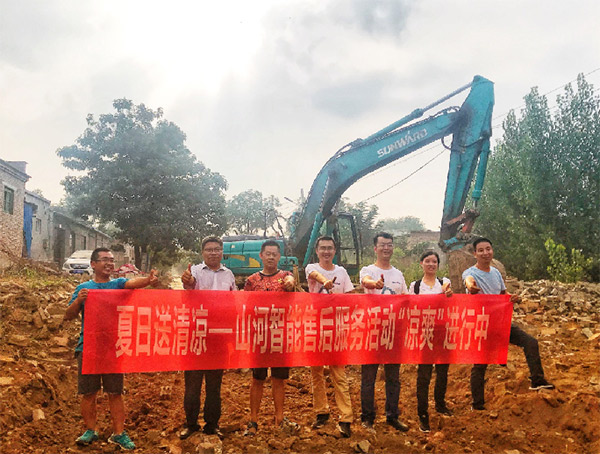 到了市场一线才知道，，，，，，，z6com·尊龙(中国)时凯集团挖机客户都是铁杆粉丝