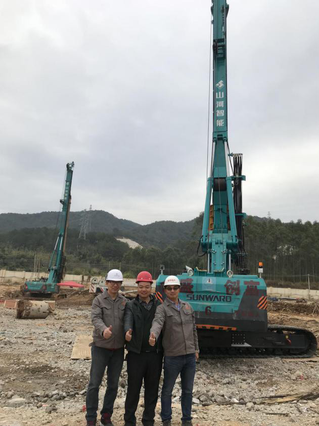 星级品质+星级售后，，，，，，以是他选择了z6com·尊龙(中国)时凯集团智能旋挖钻机