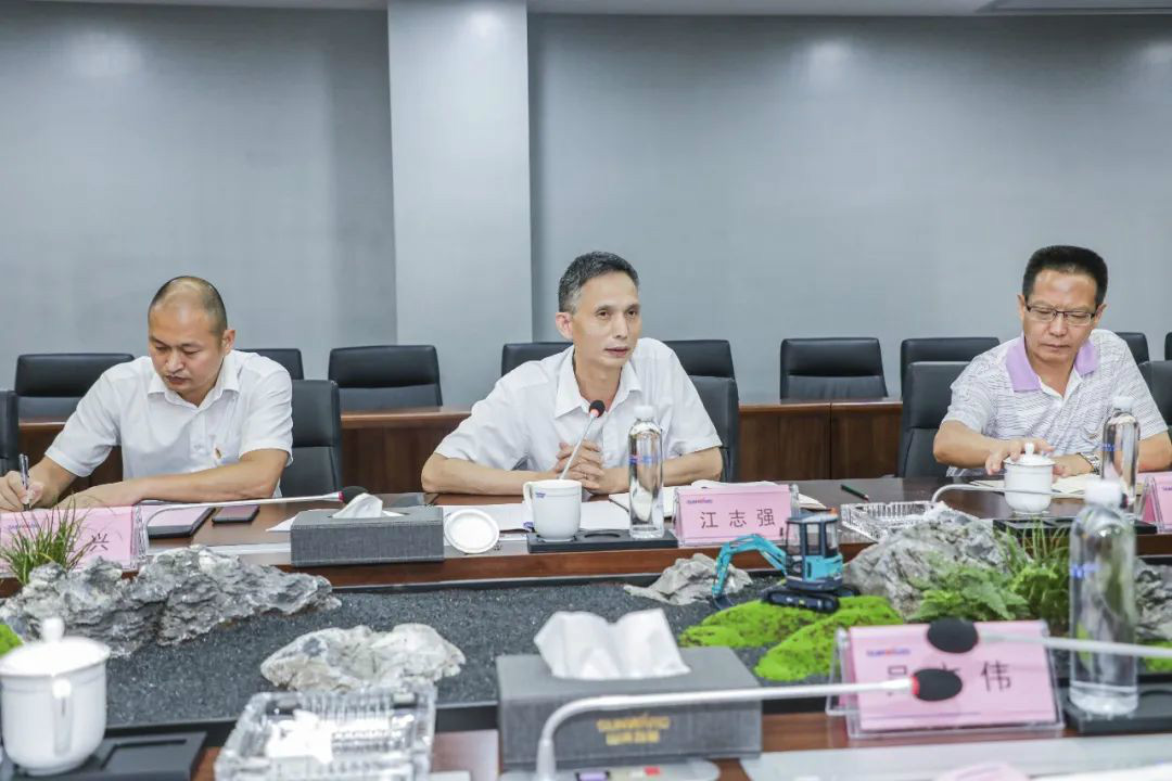 广州工控党建同盟联络员一行到z6com·尊龙(中国)时凯集团智能开展事情对接