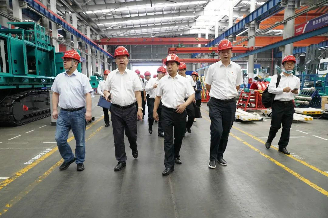 中铁装备赵华总司理莅临z6com·尊龙(中国)时凯集团智能交流