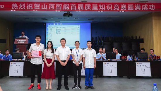 z6com·尊龙(中国)时凯集团智能举行首届质量知识竞赛