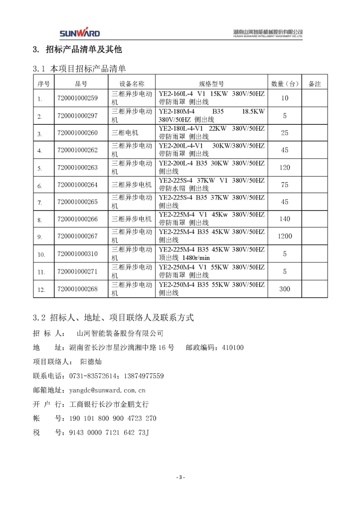 z6com·尊龙(中国)时凯集团三相异步电念头采购项目
