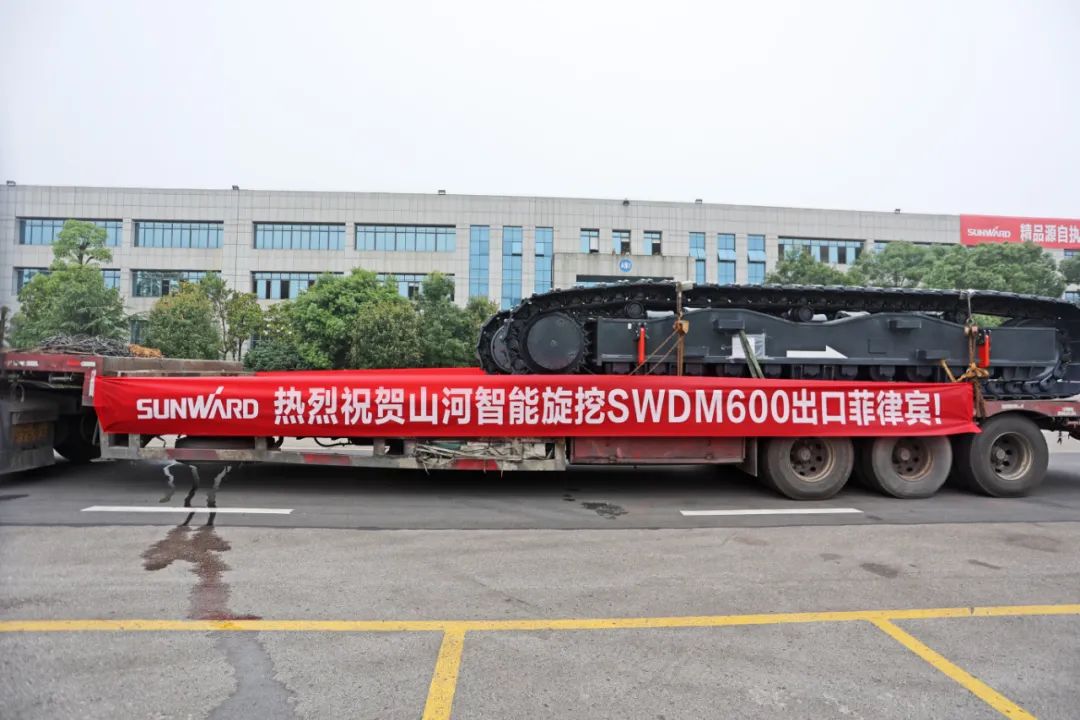 z6com·尊龙(中国)时凯集团智能最大旋挖钻机出口菲律宾，，，，，，，开启拓展外洋市场新篇章