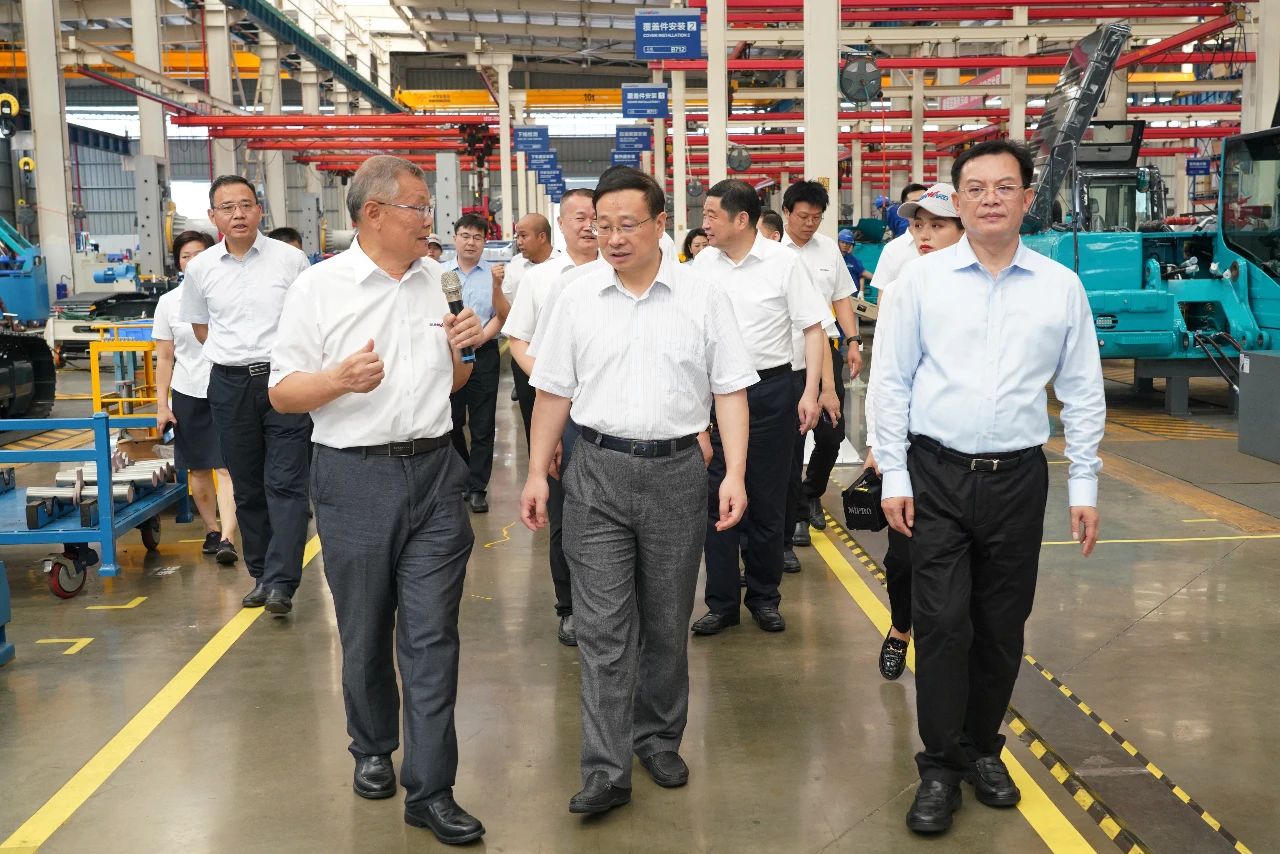 国家统计局总经济师毛盛勇率团调研考察z6com·尊龙(中国)时凯集团智能