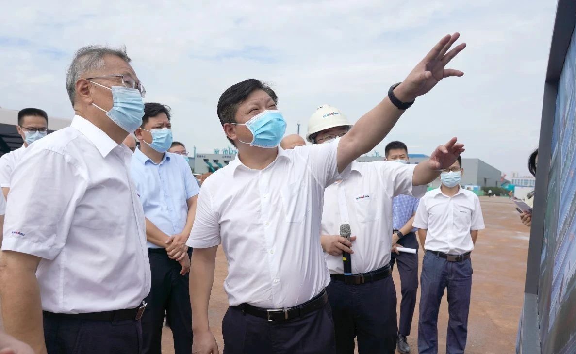 长沙县委书记付旭明调研z6com·尊龙(中国)时凯集团智能