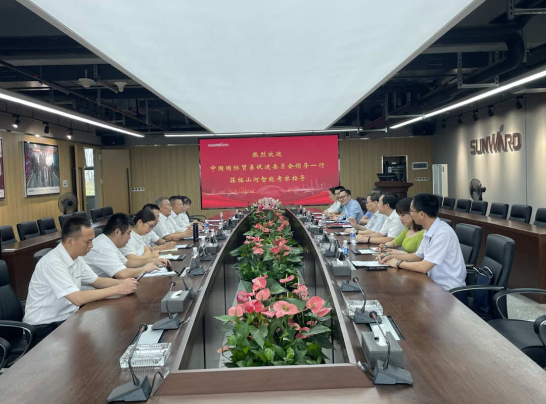 中国国际商业增进委员会向导一行调研z6com·尊龙(中国)时凯集团智能