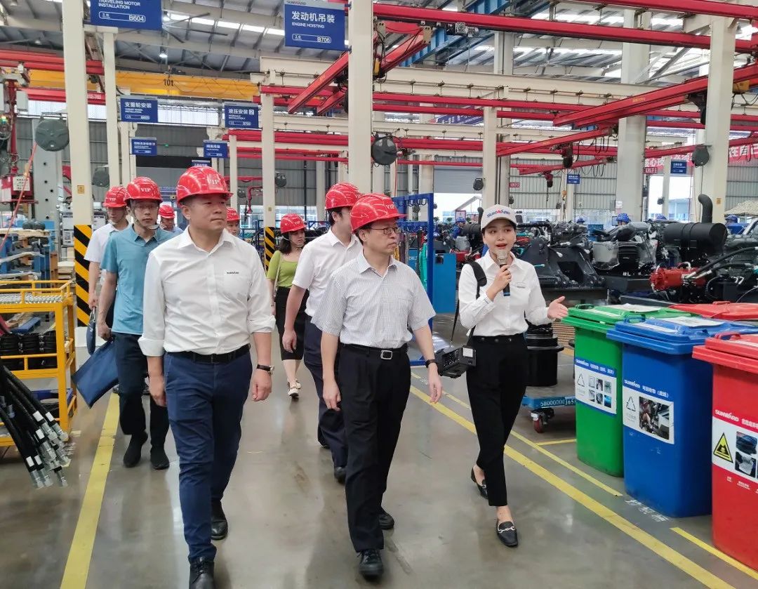 中国国际商业增进委员会向导一行调研z6com·尊龙(中国)时凯集团智能