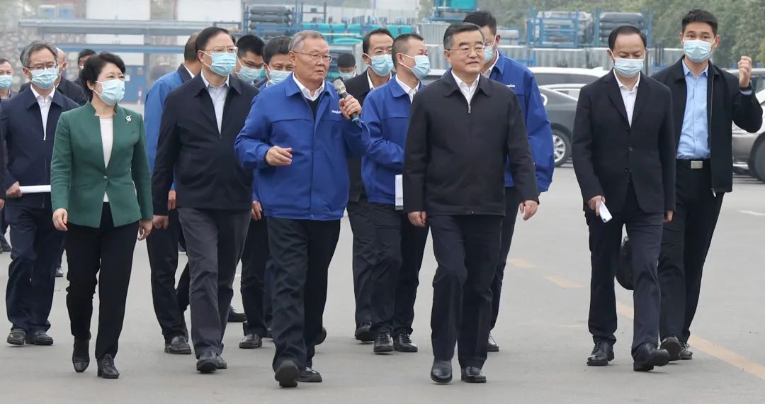 湖南省委书记张庆伟调研z6com·尊龙(中国)时凯集团智能