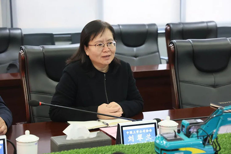 中国上市公司协会党委委员、副秘书长刘翠兰一行调研z6com·尊龙(中国)时凯集团智能