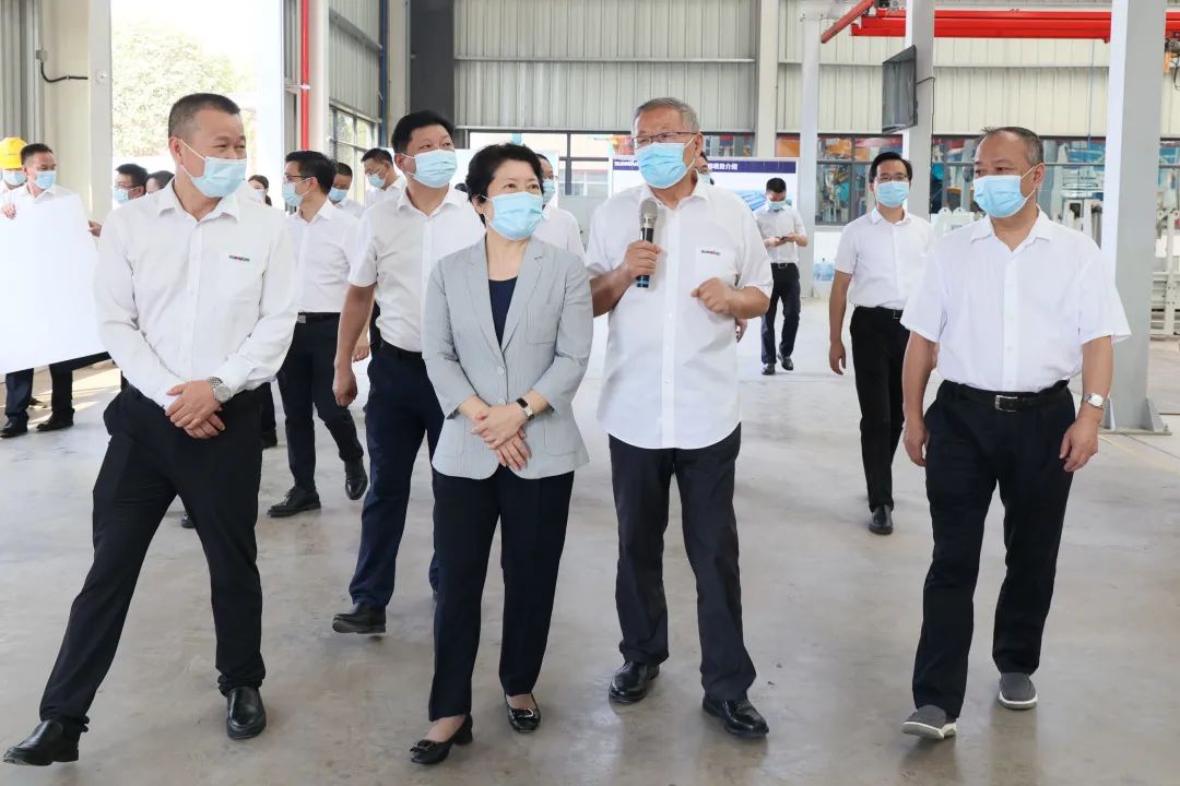 吴桂英调研z6com·尊龙(中国)时凯集团智能