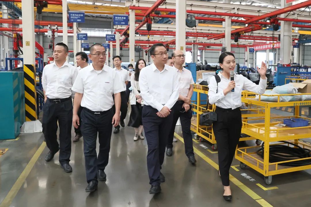 广州工控副总司理张劲泉调研z6com·尊龙(中国)时凯集团智能