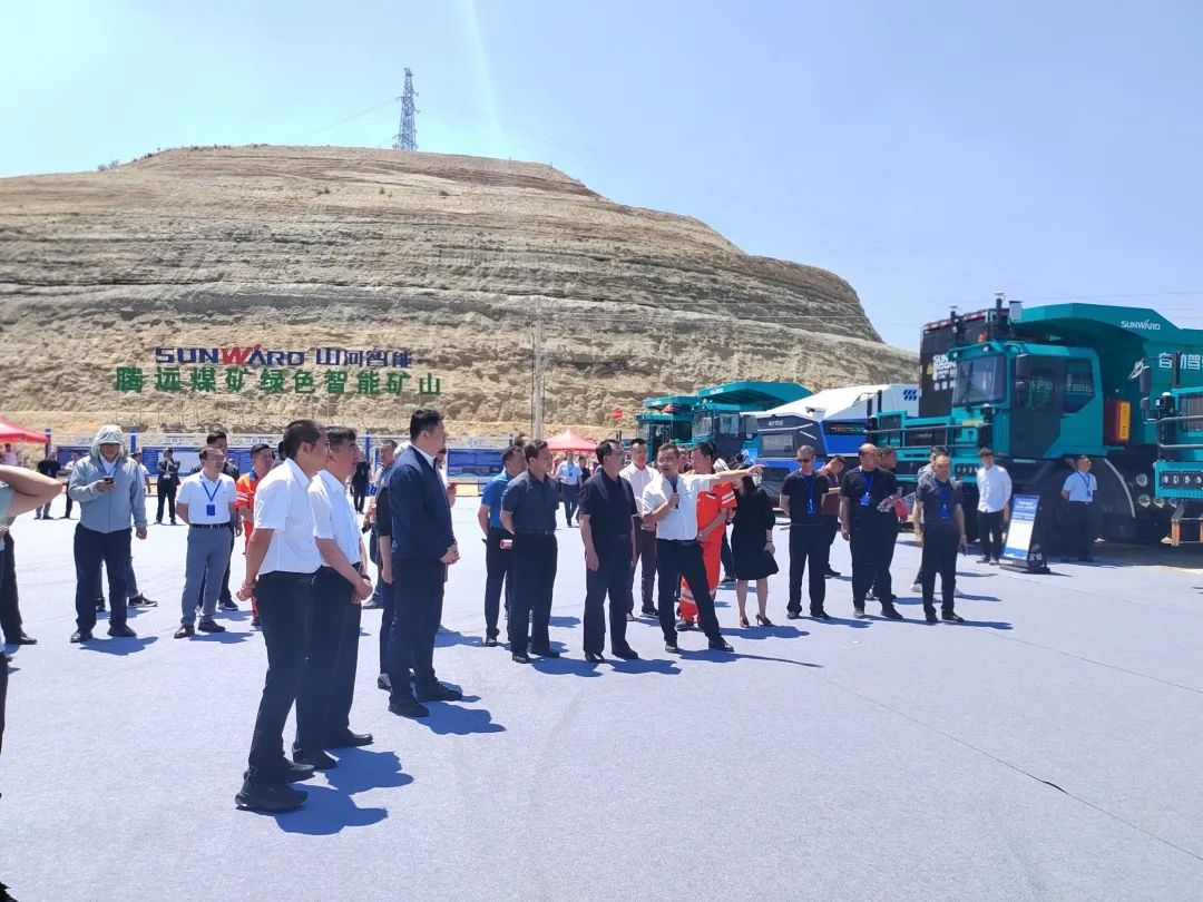 加码绿色矿山！“z6com·尊龙(中国)时凯集团绿”亮相鄂尔多斯市煤矿三化融合现场推进会