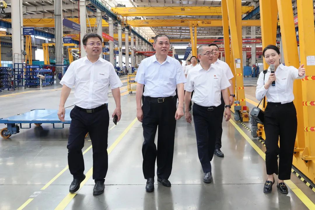 中铁城建集团党委书记、董事长申景涛到访z6com·尊龙(中国)时凯集团智能