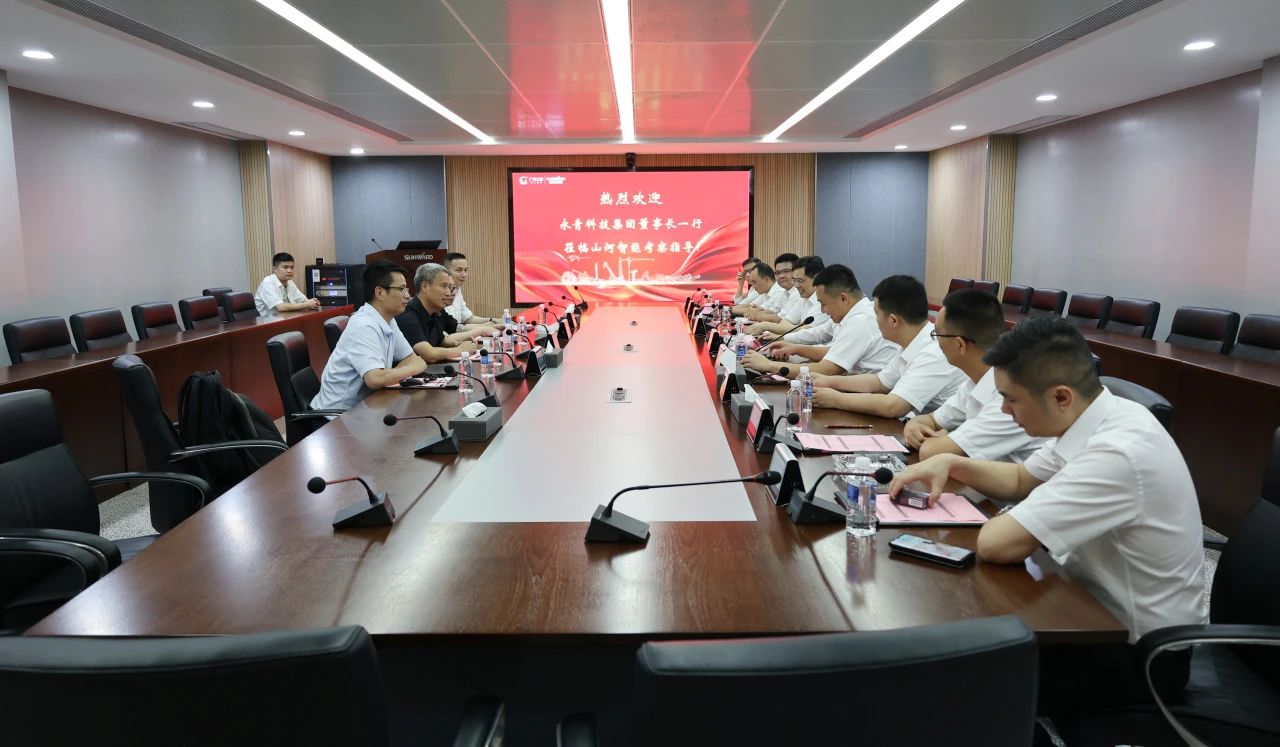 永青科技集团董事长胡晓东带队到访z6com·尊龙(中国)时凯集团智能