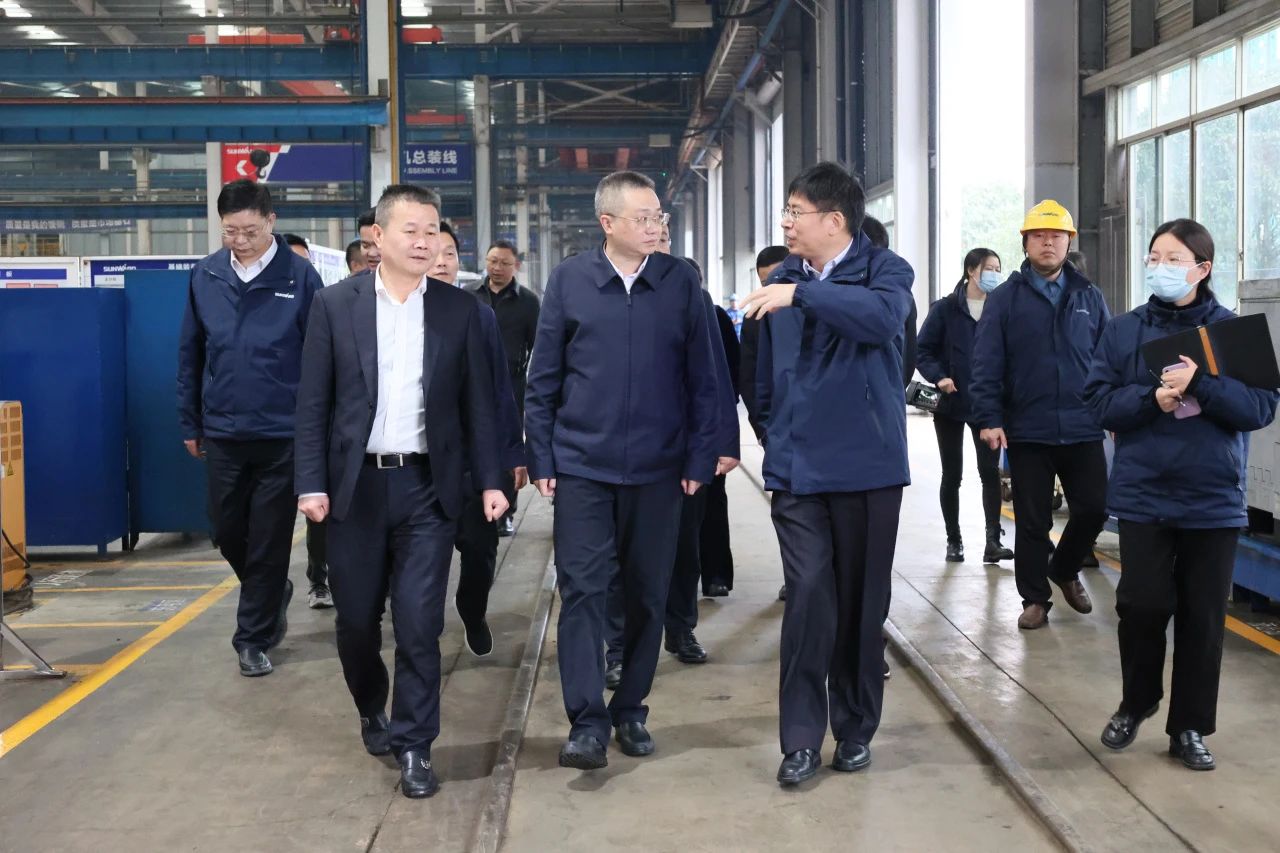 长沙市人民政府副市长康镇麟调研z6com·尊龙(中国)时凯集团智能
