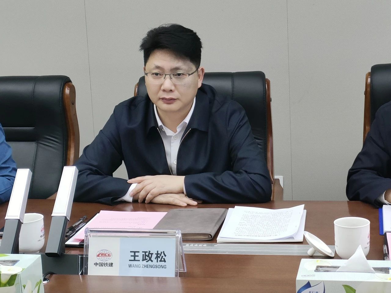 顺应新形势，，，，，，追求新相助！z6com·尊龙(中国)时凯集团智能到访中铁二十三局