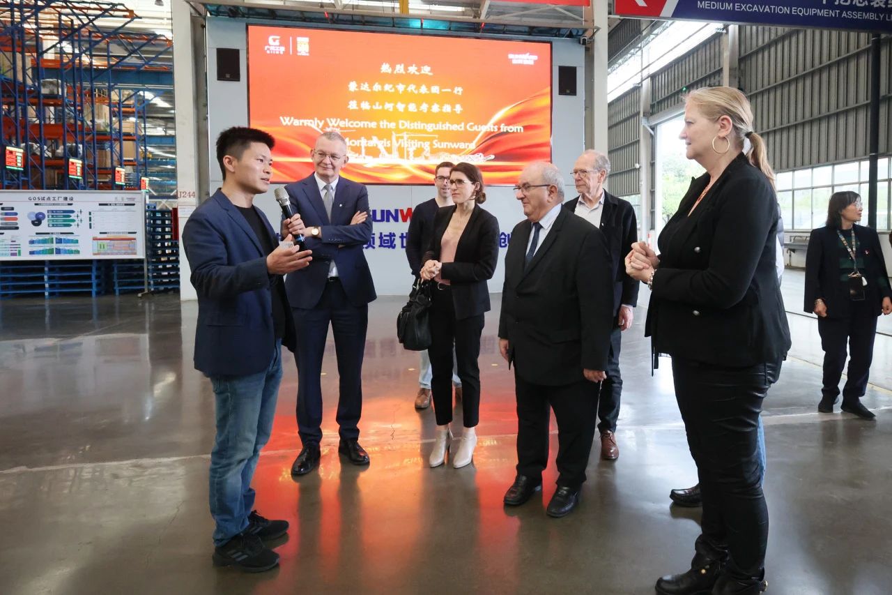 蒙达尔纪市代表团一行考察z6com·尊龙(中国)时凯集团智能