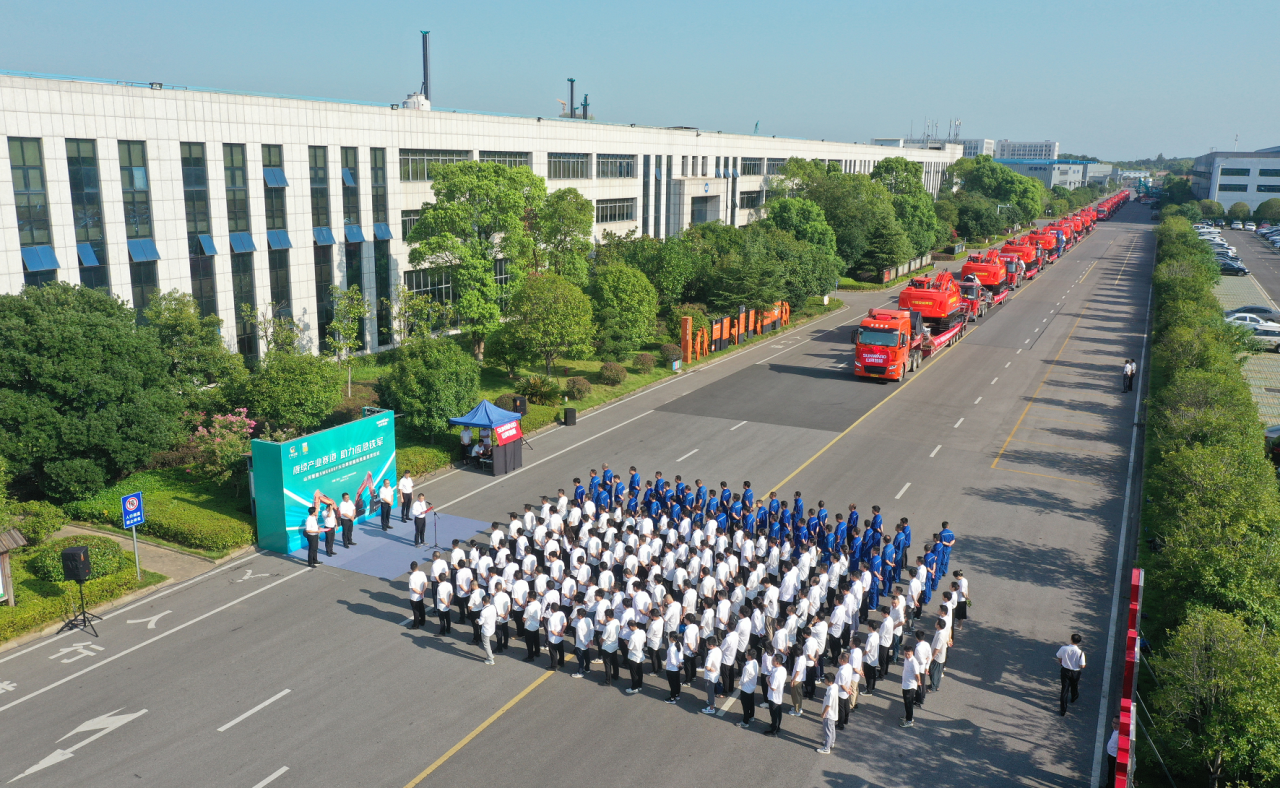 赓续工业赛道，，，，，助力应急铁军|z6com·尊龙(中国)时凯集团智能应抢救援装备批量交付安能集团