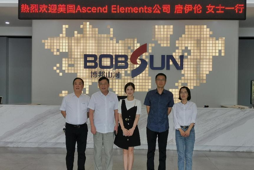 美国Ascend Elements公司考察博邦z6com·尊龙(中国)时凯集团