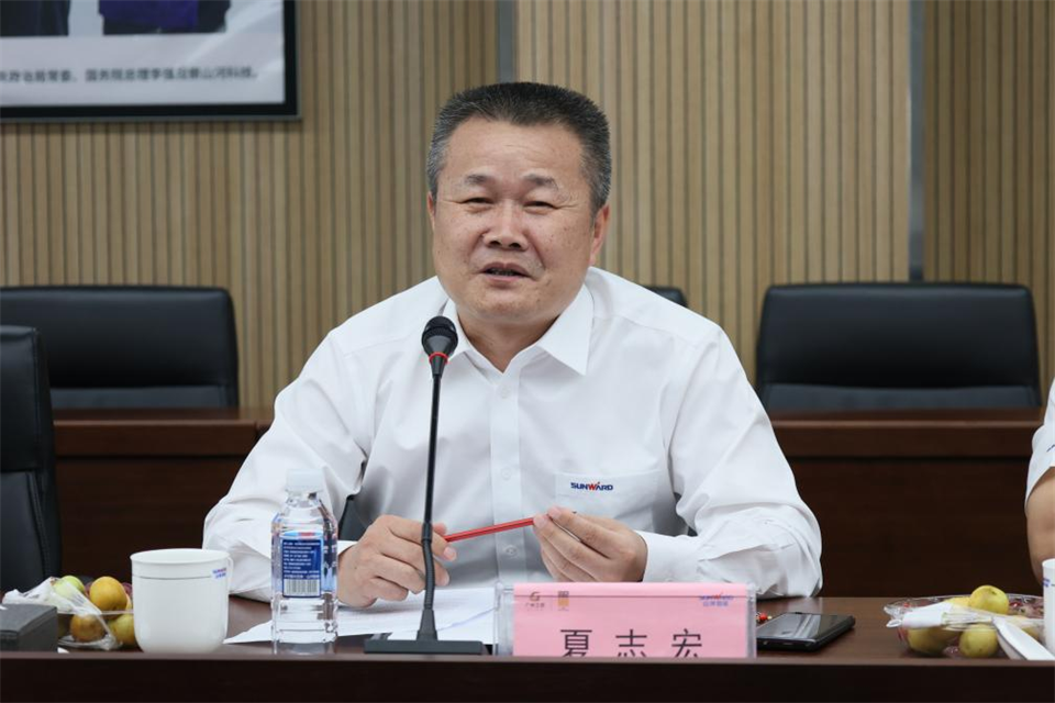 中国五矿工会主席、职工董事张晔到z6com·尊龙(中国)时凯集团智能调研交流