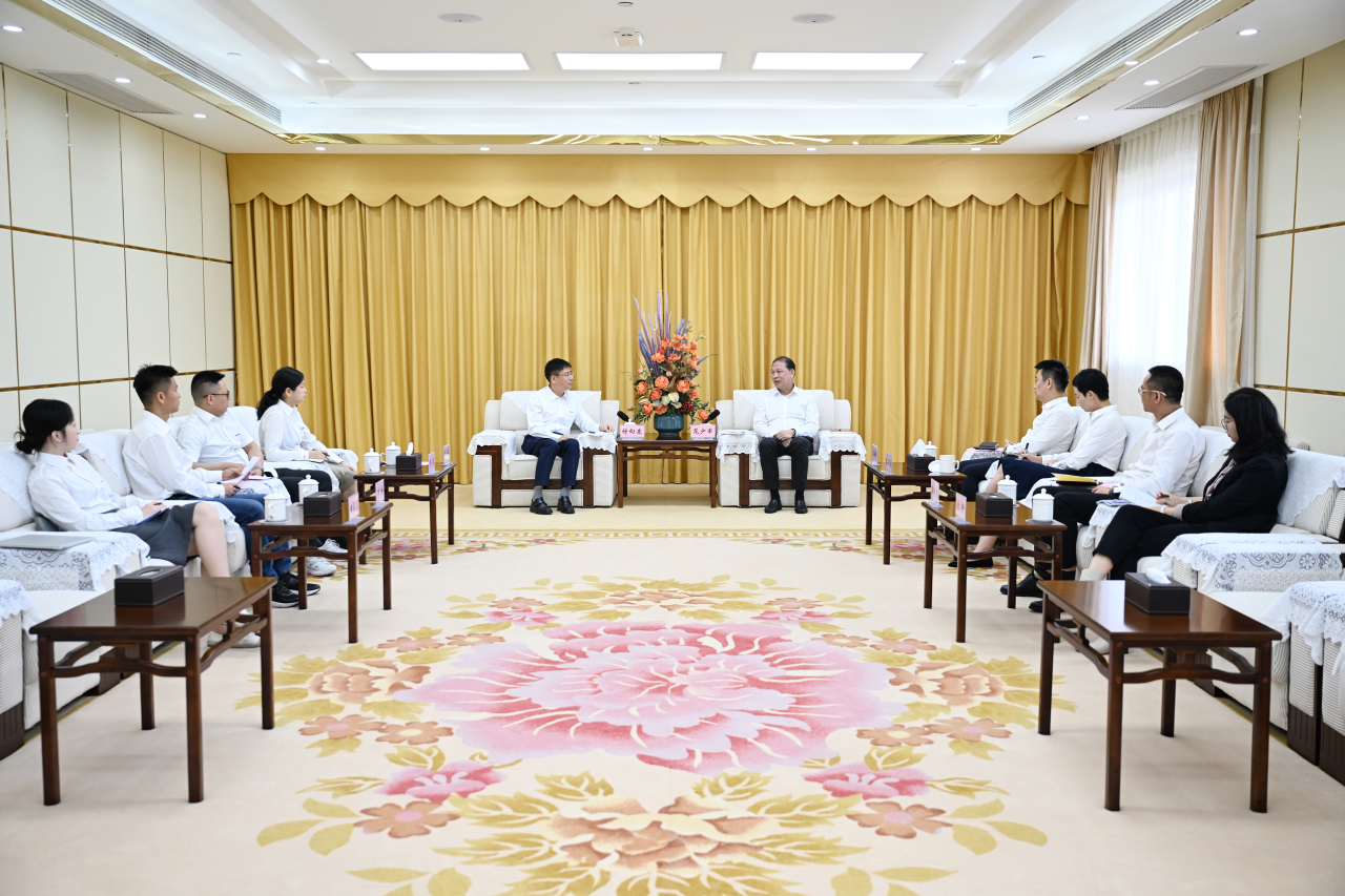 范少军会见z6com·尊龙(中国)时凯集团智能董事长付向东
