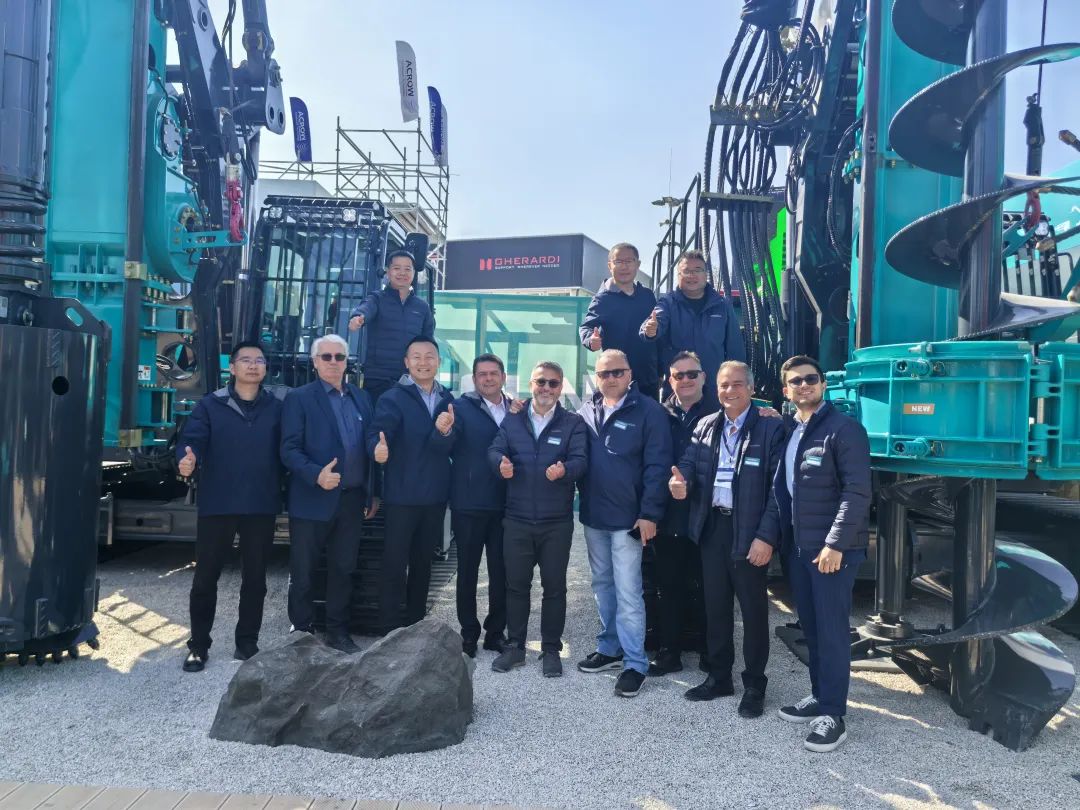 Bauma 2025 | 高端定制！z6com·尊龙(中国)时凯集团智能Pro系列旋挖钻机燃爆全场