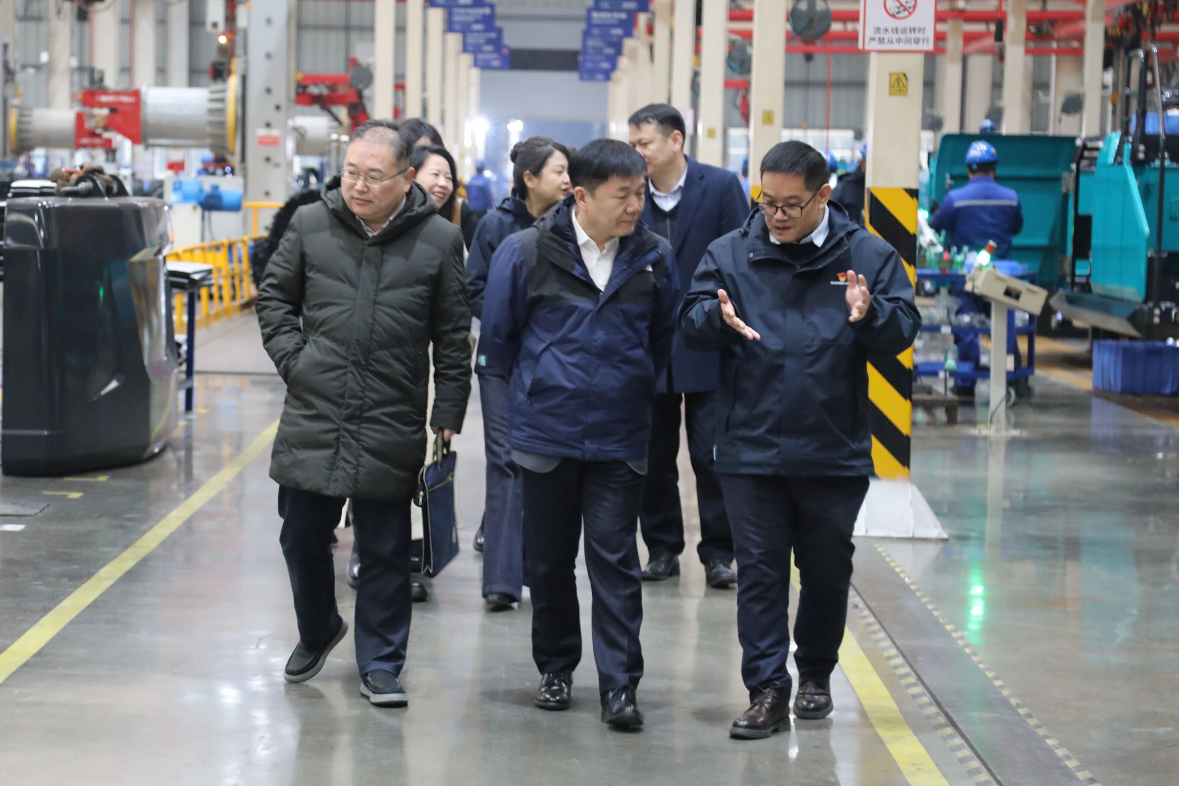 中国出口信用包管公司湖南分公司认真人蔡旺到访z6com·尊龙(中国)时凯集团智能