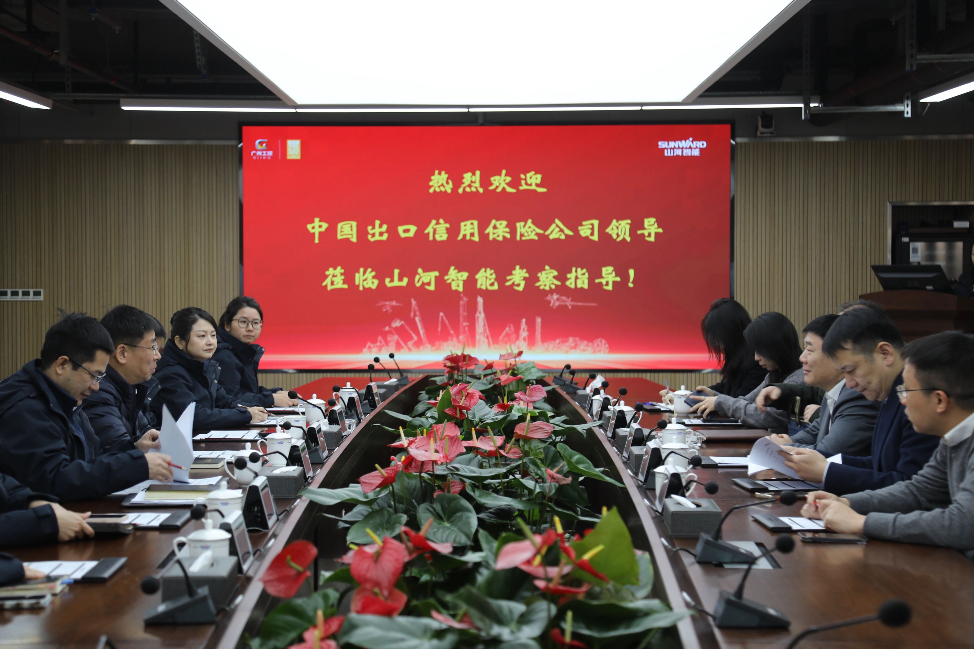 中国出口信用包管公司湖南分公司认真人蔡旺到访z6com·尊龙(中国)时凯集团智能